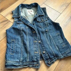 Women’s Denim Vest, Size Large